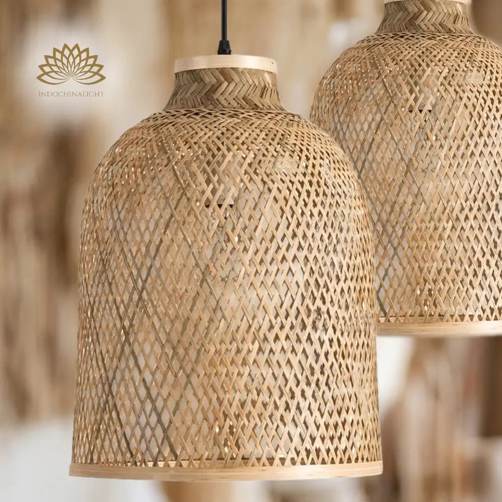 Lampada Natural Bamboo Pendant Light Shade