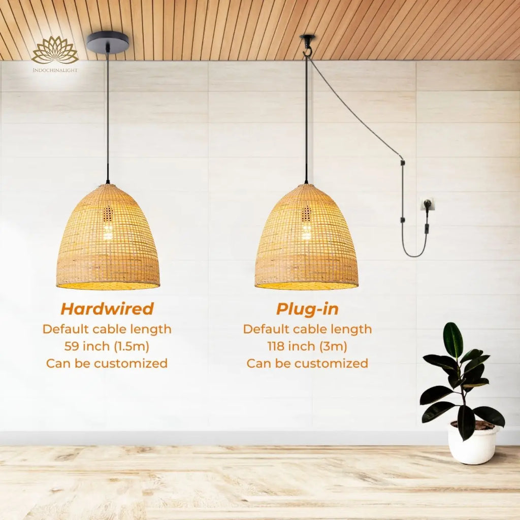 Latafa Bamboo Pendant Light Shade