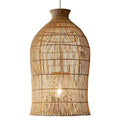 Lavinia Charming Bell Rattan Pendant Light
