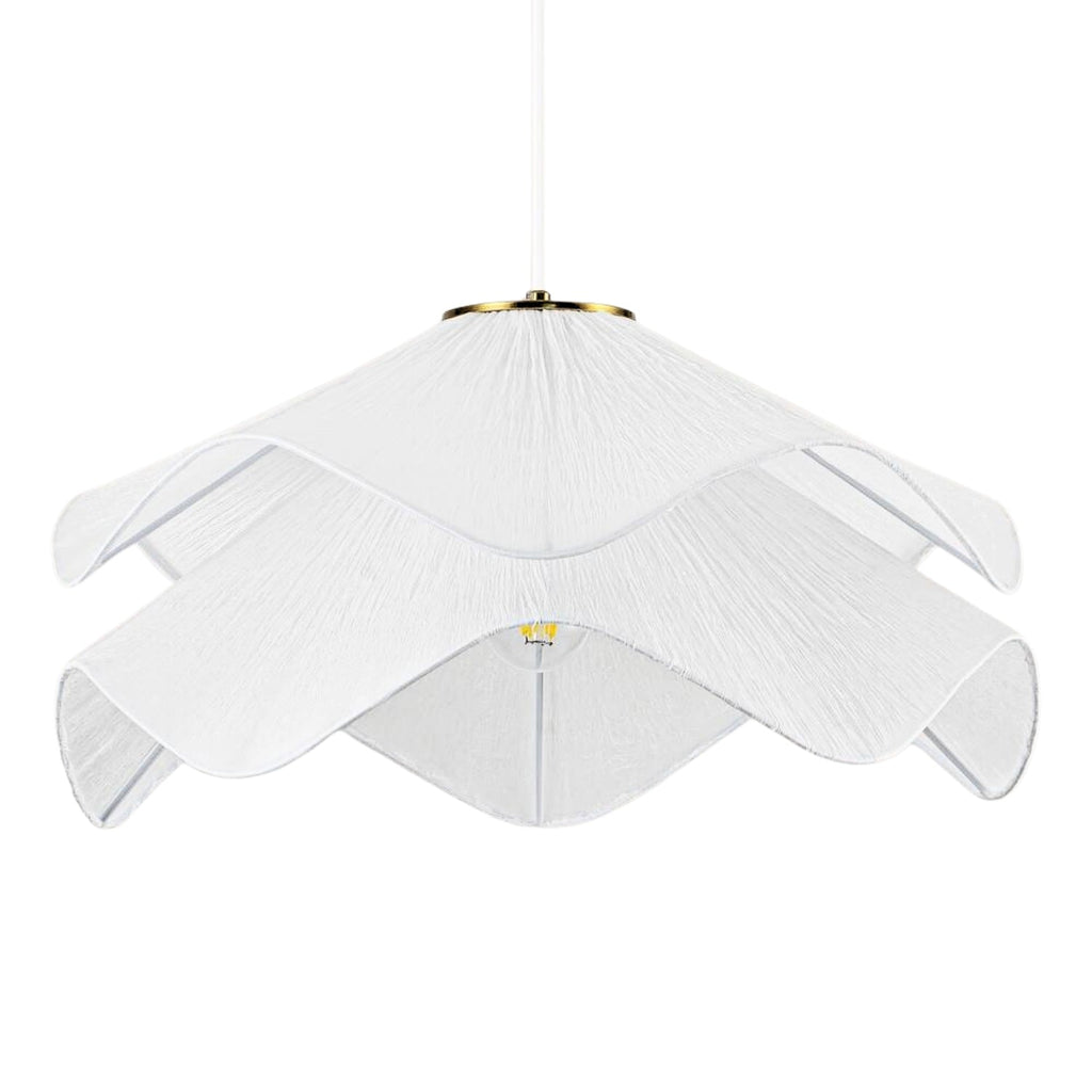Lia Wabi Sabi Fabric Pendant Light