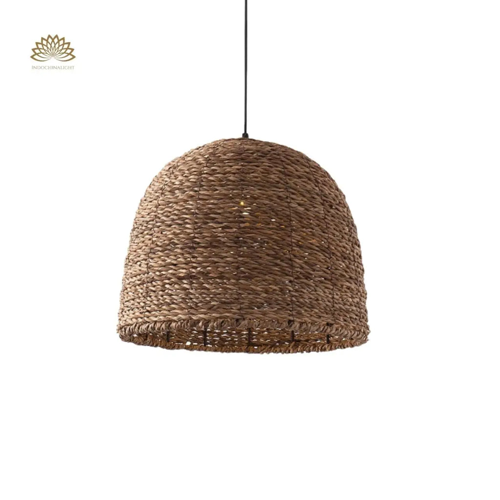Lydia Wabi Sabi Wicker Pendant Light