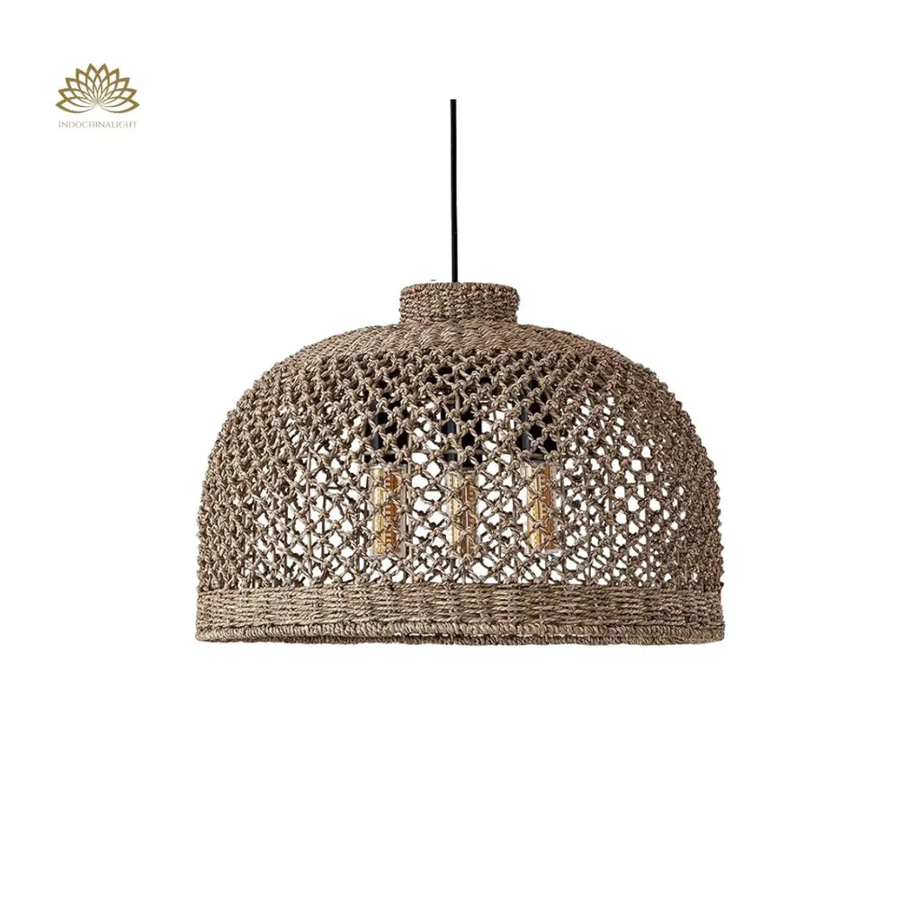 Magnolia Wabi Sabi Large Wicker Pendant Light