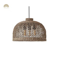 Magnolia Wabi Sabi Large Wicker Pendant Light