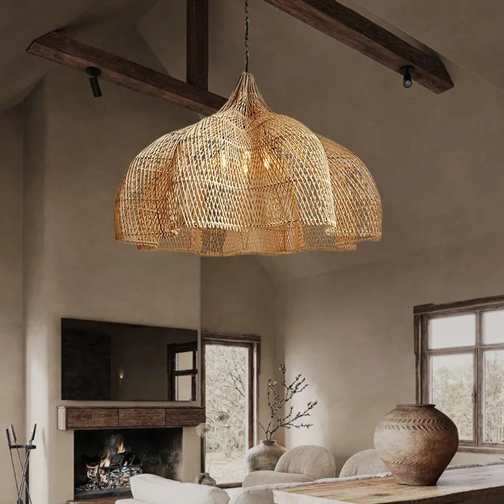 Matador Wabi Sabi Extra Large Rattan Pendant Light