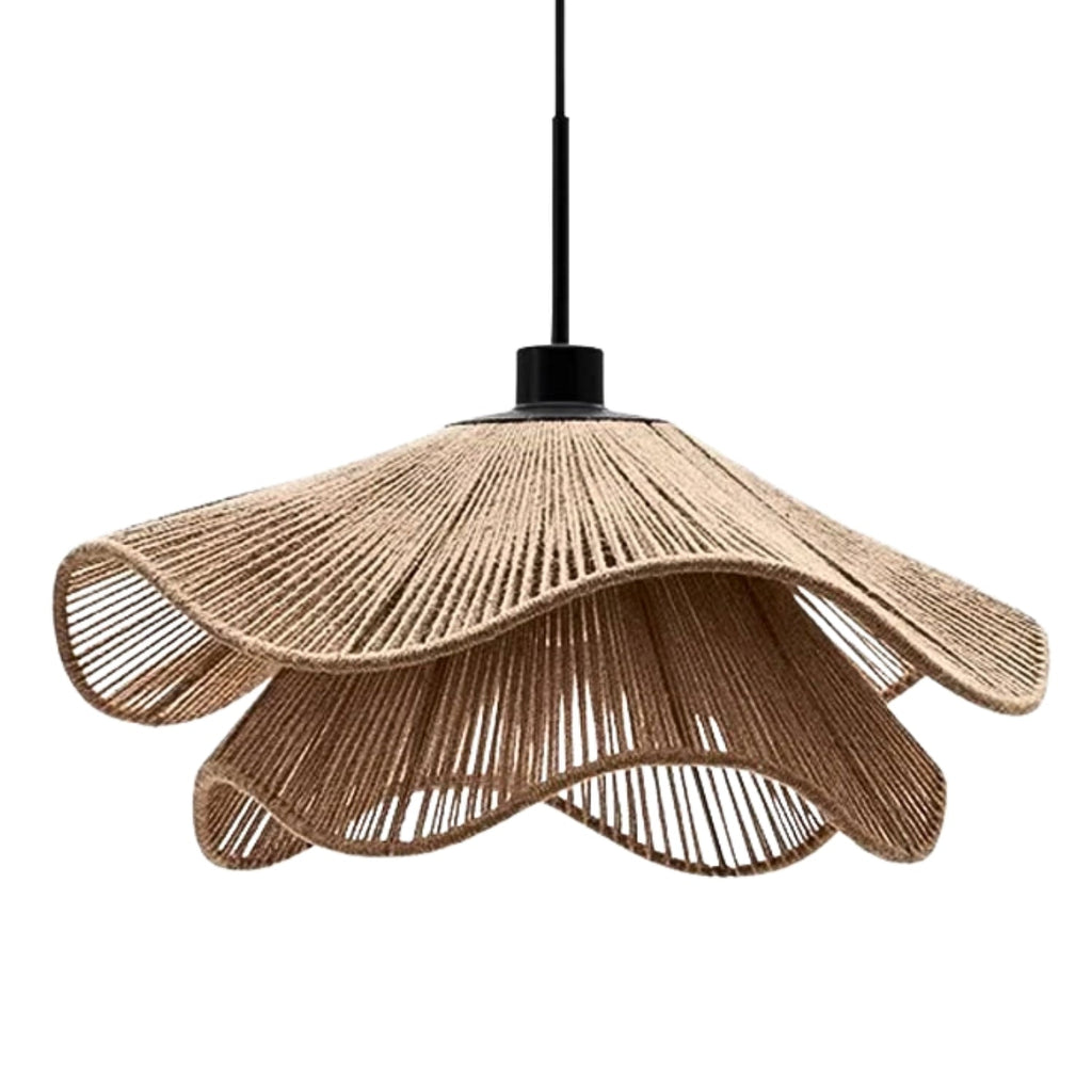 Natural Hemp Rope Woven Pendant Light