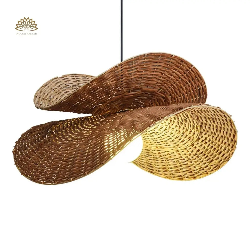 Ooas Wicker Bamboo Pendant Light