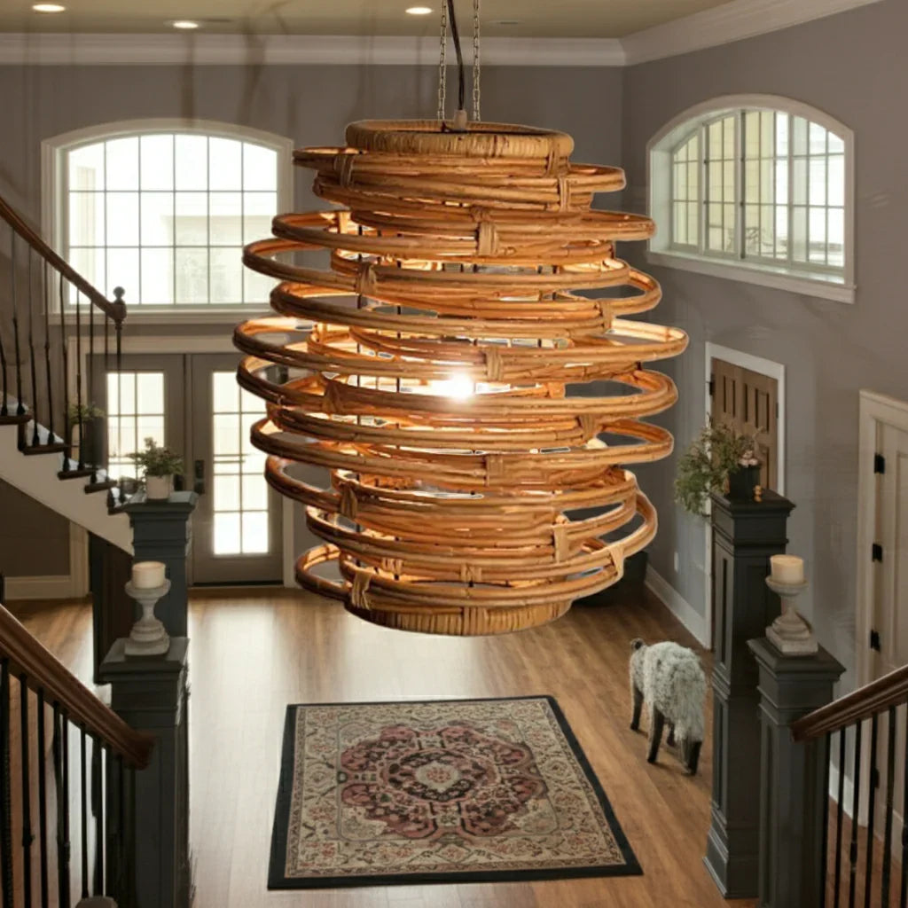 Oriana Grass Bamboo Pendant Light