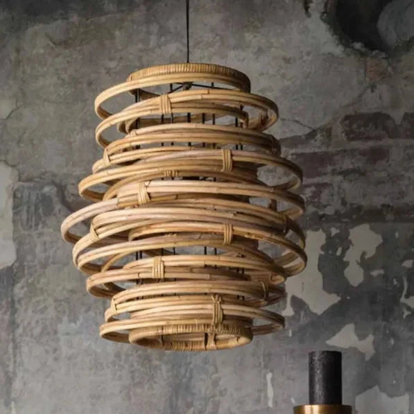 Oriana Grass Bamboo Pendant Light