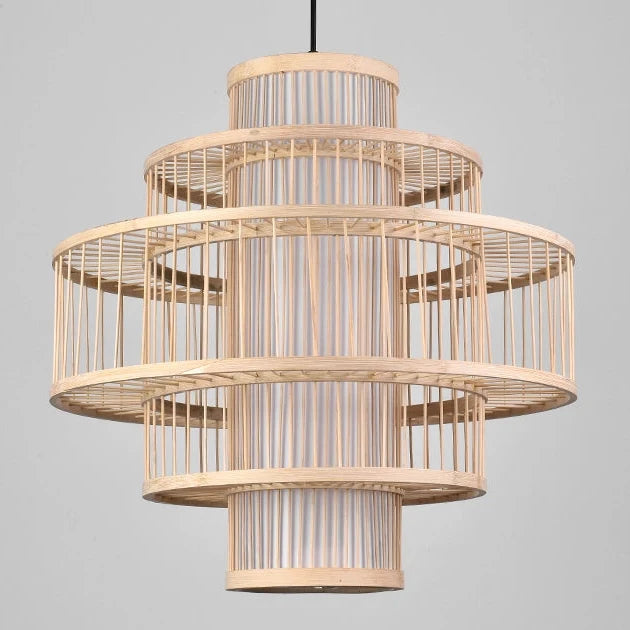 Parren Japanese Bamboo Pendant Light