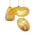 Pattranan Wabi Sabi Bamboo Woven Pendant Light