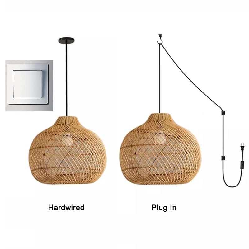 Arunee Bamboo Pendant Light