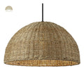 Pourel Dome Wicker Pendant Light