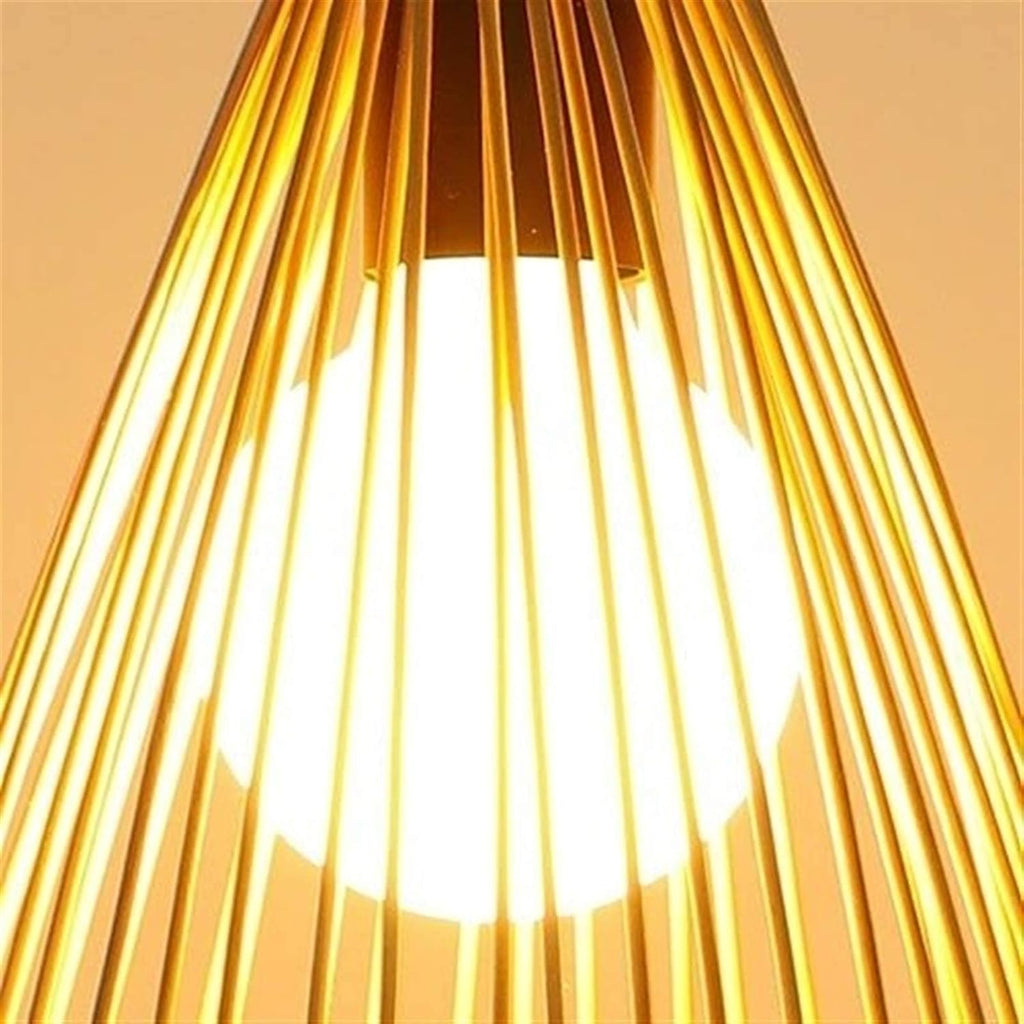 Rasri Small Cone Bamboo Pendant Light Shade