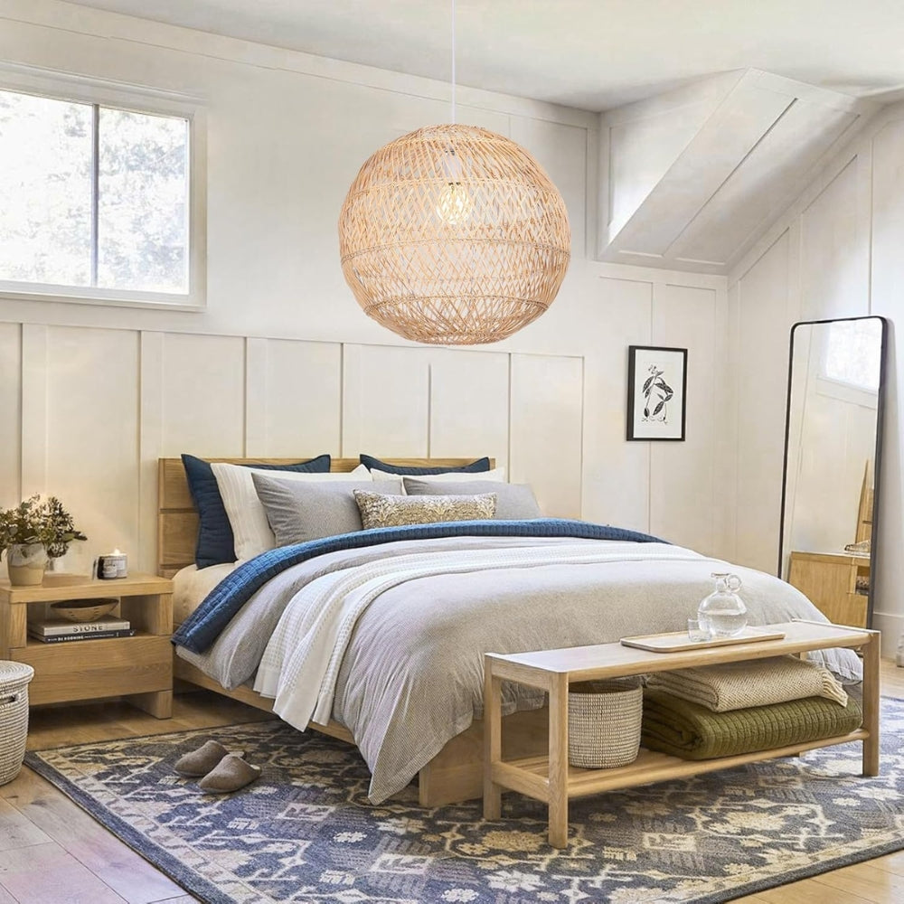 Summerland Round Rattan Pendant Light