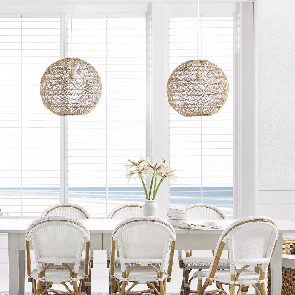 Summerland Round Rattan Pendant Light