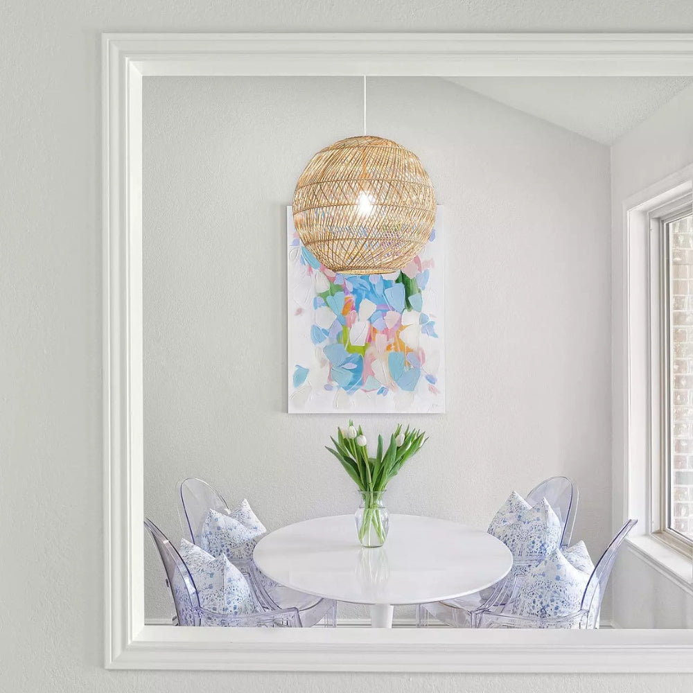 Summerland Round Rattan Pendant Light