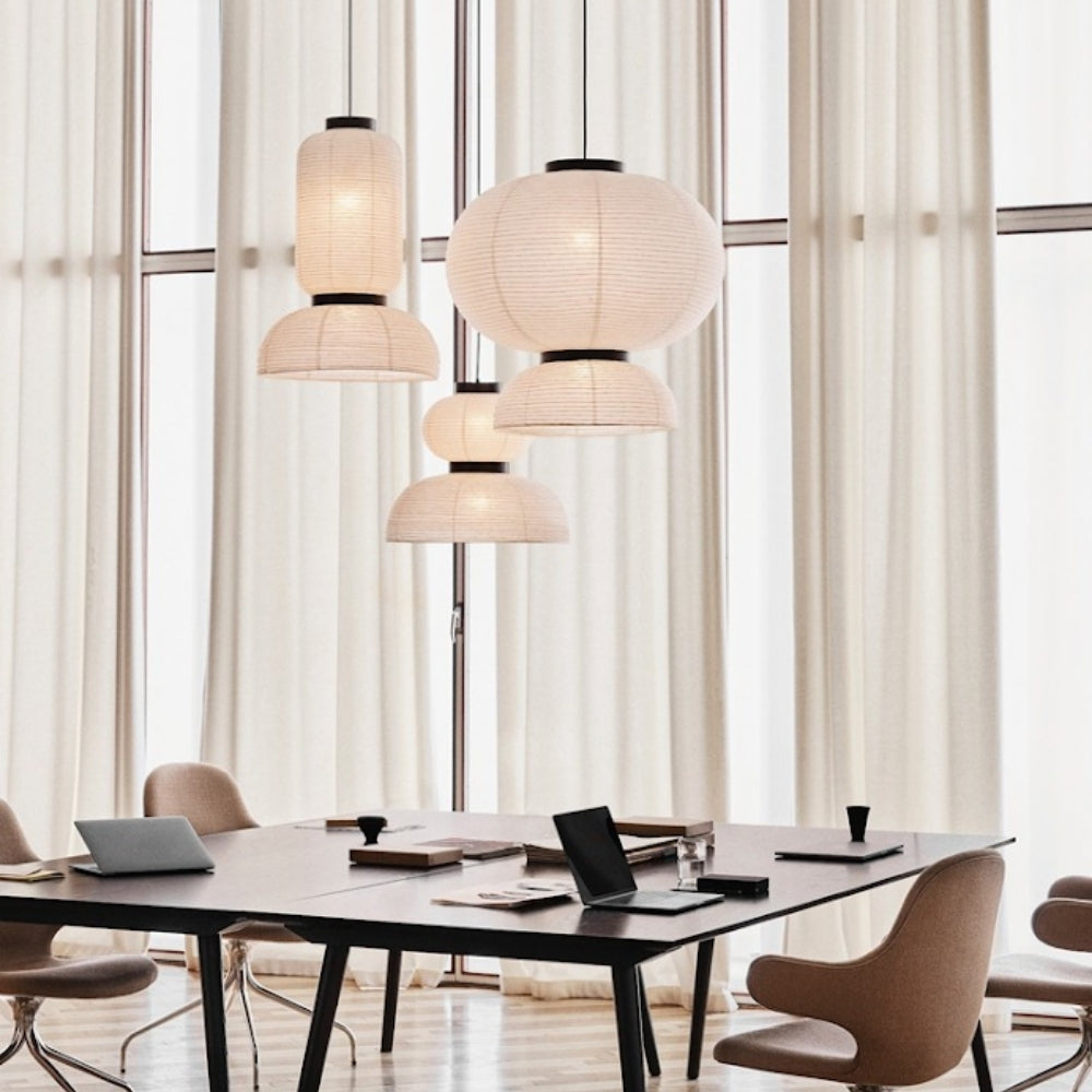Set 3 Wabi Sabi Hourglass Pendant Light