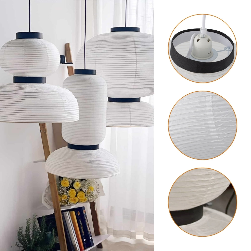 Set 3 Wabi Sabi Hourglass Pendant Light
