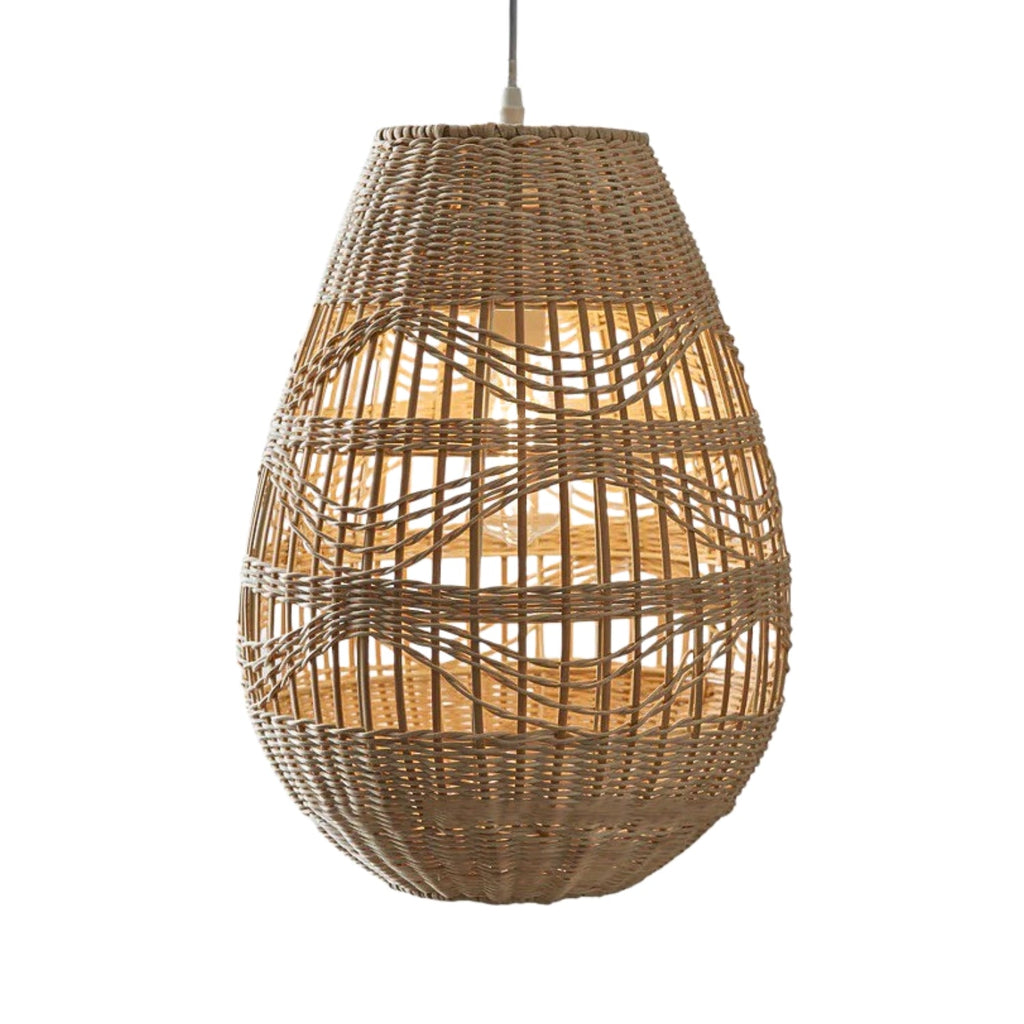 Shiri Wicker Bamboo Rattan Pendant Light