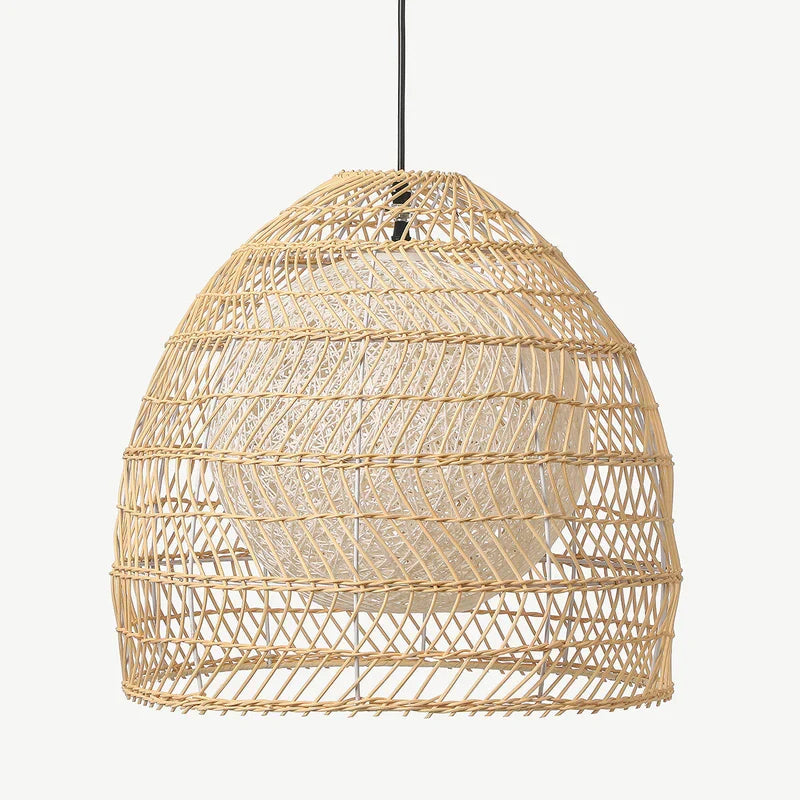 Sivaji Rattan Basket Pendant Light