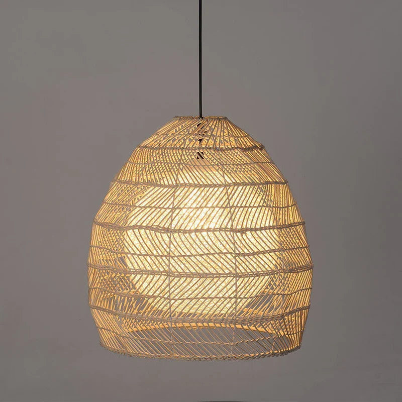 Sivaji Rattan Basket Pendant Light