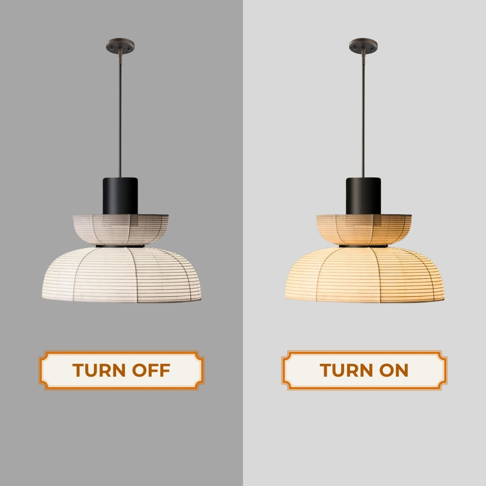 Nando Wabi Sabi Paper Pendant Light