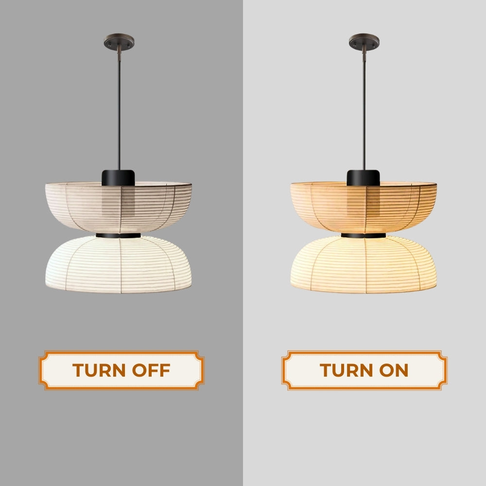 Nando Wabi Sabi Paper Pendant Light
