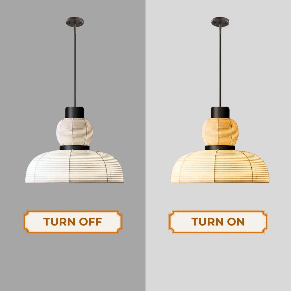 Nando Wabi Sabi Paper Pendant Light