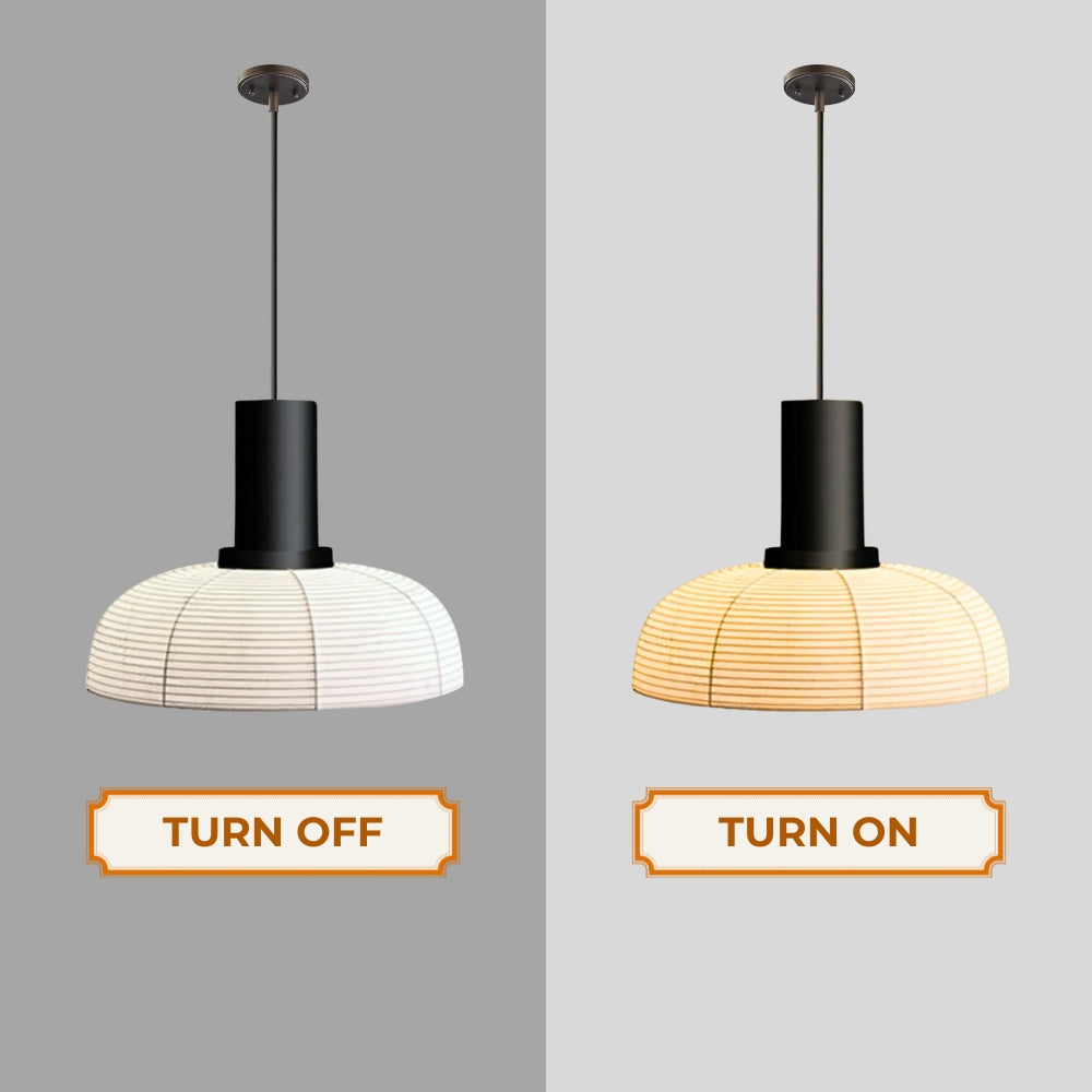Nando Wabi Sabi Paper Pendant Light