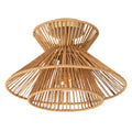 Tasman Wabi Sabi Rattan Ceiling Light