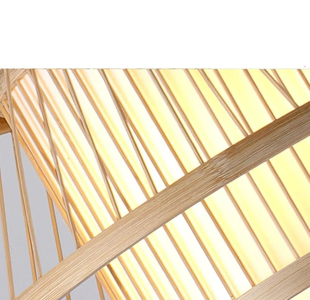 Tatami Bamboo Pendant Light