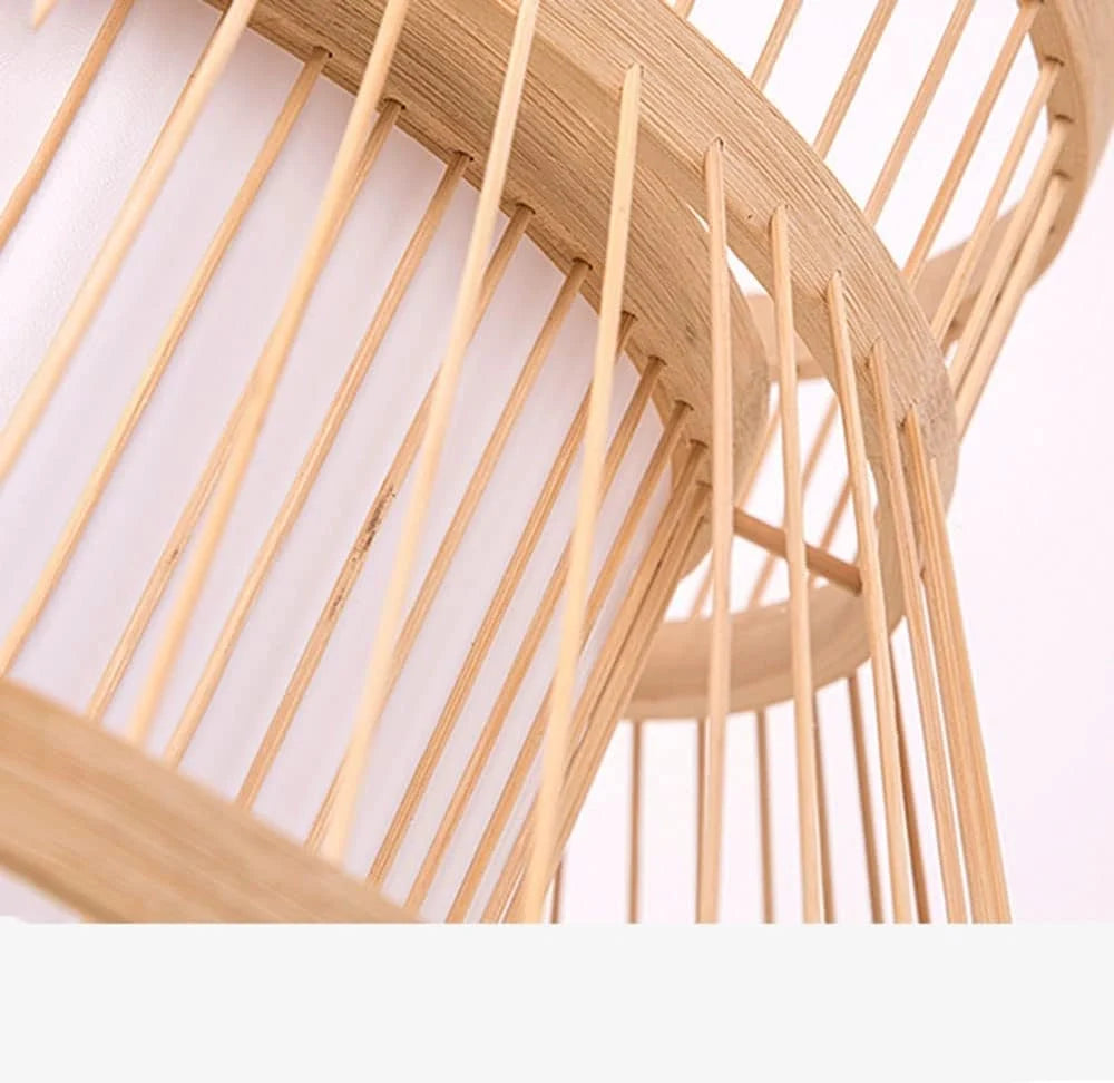 Tatami Bamboo Pendant Light