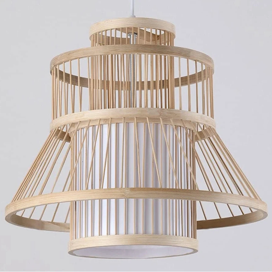 Tatami Bamboo Pendant Light