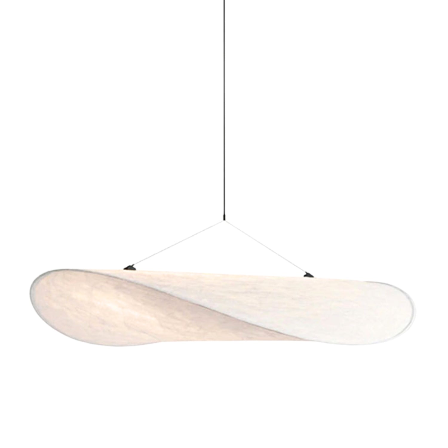 Tense Cloud Japanese Wabi Sabi Silk Pendant Light