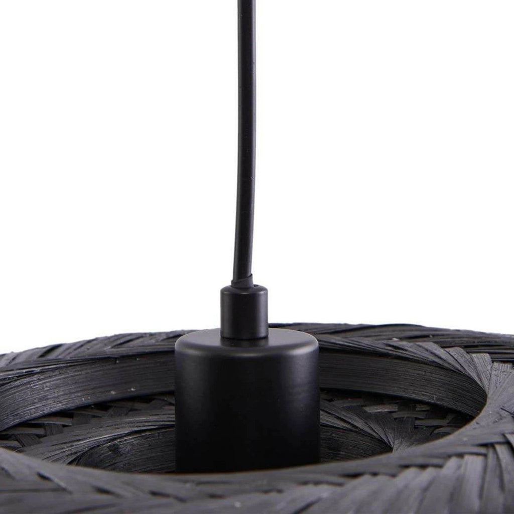 Eskil Black Bamboo Pendant Light Shade