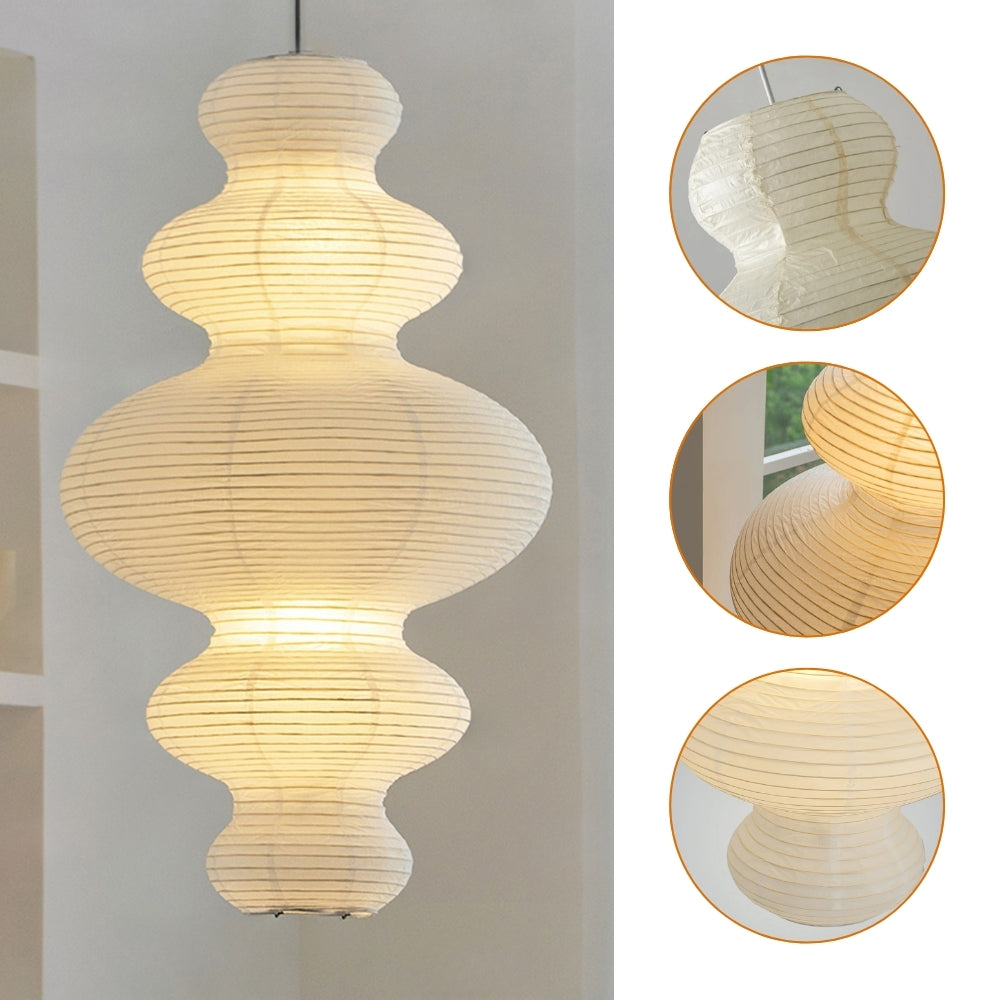 Akari Juni Japanese Wabi Sabi Paper Pendant Light