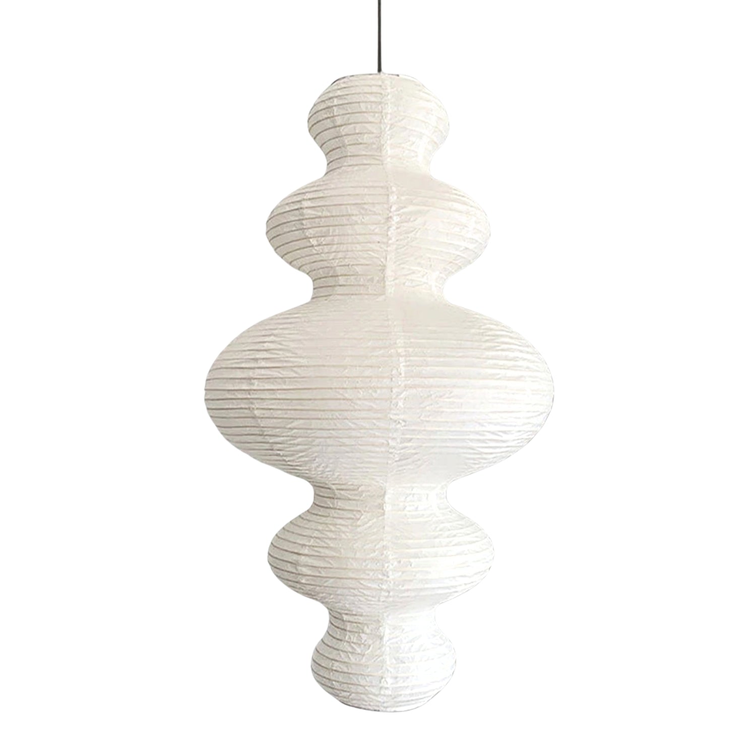 Akari Juni Japanese Wabi Sabi Paper Pendant Light