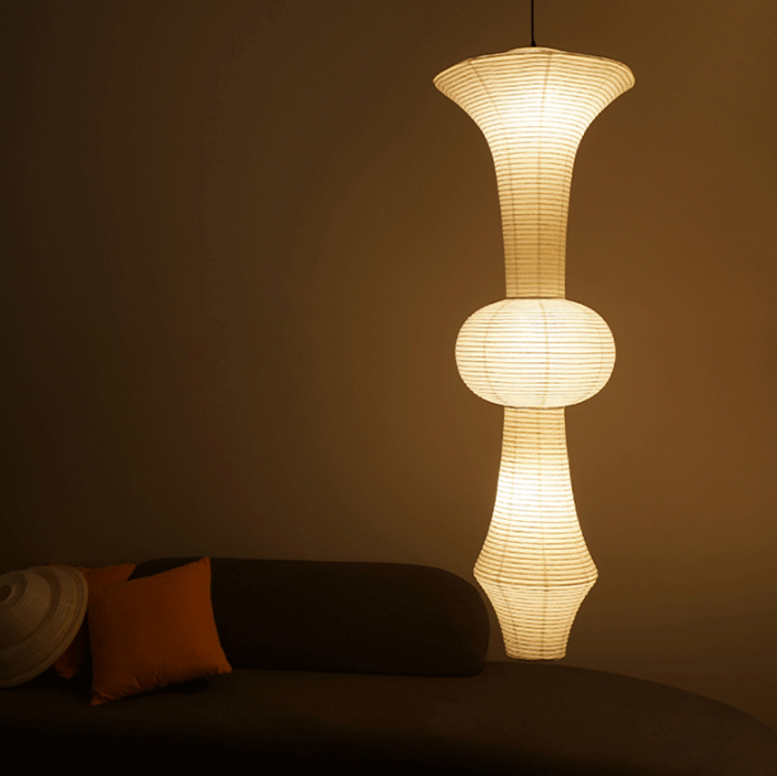 Akari Wabi Sabi Paper Pendant Light