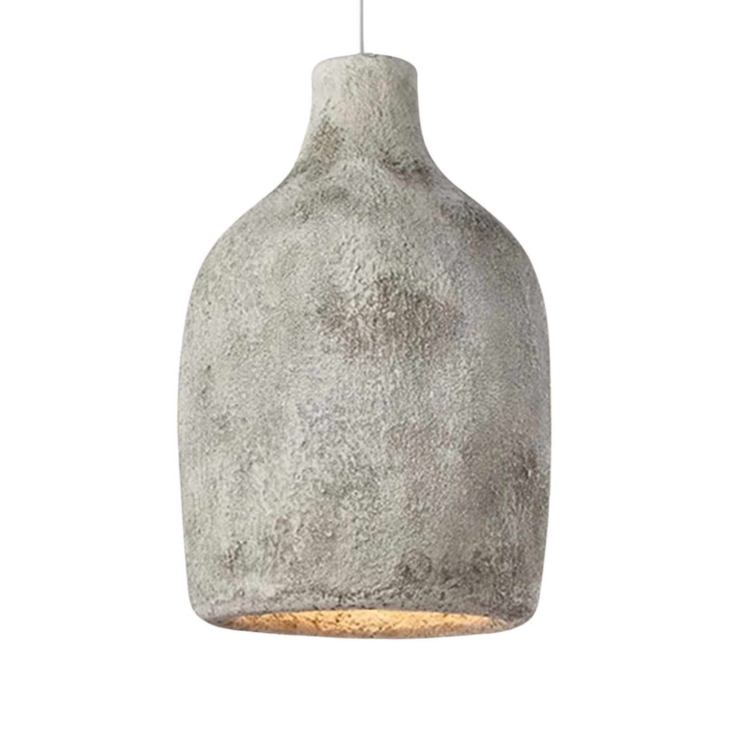 Vase Ceramic Resin Wabi Sabi Pendant Light