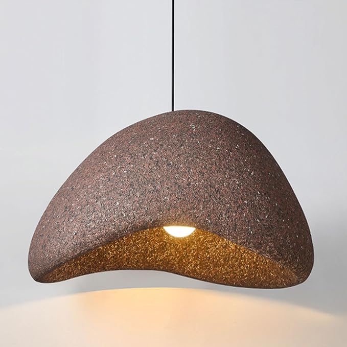 Imitation Stone Wabi Sabi Pendant Light