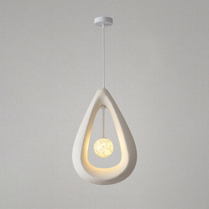 Wabi Sabi Modern Teardrop Pendant Light