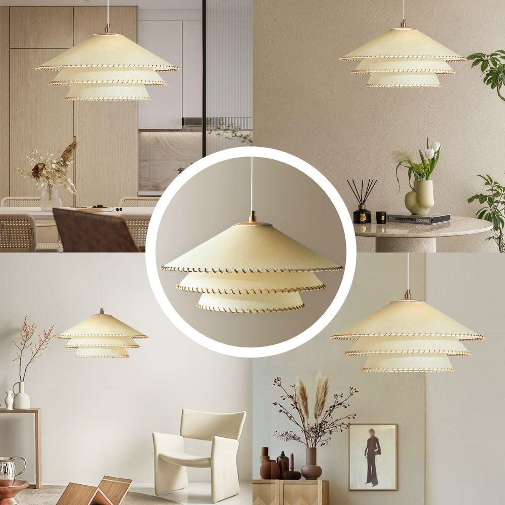 Planas Wabi Sabi Tiered Pendant Light