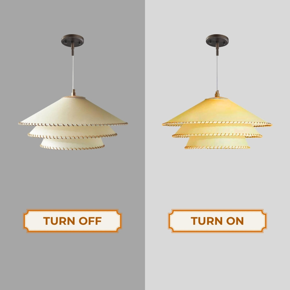 Planas Wabi Sabi Tiered Pendant Light