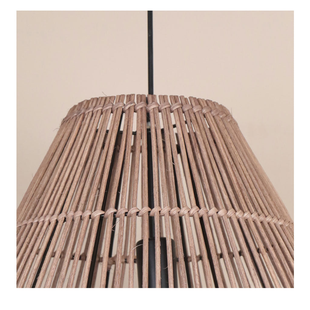 Elena Rattan Pendant Light