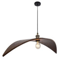 Flying Bird Wabi Sabi Wood Pendant Light