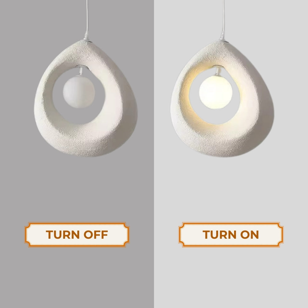 Cave Surround Wabi Sabi Pendant Light