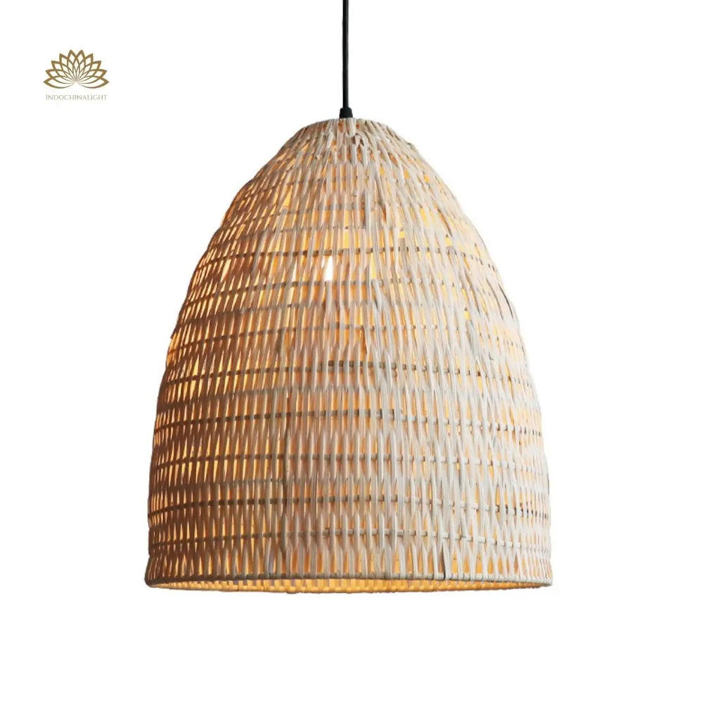 Yujidao White Bamboo Pendant Light Shade